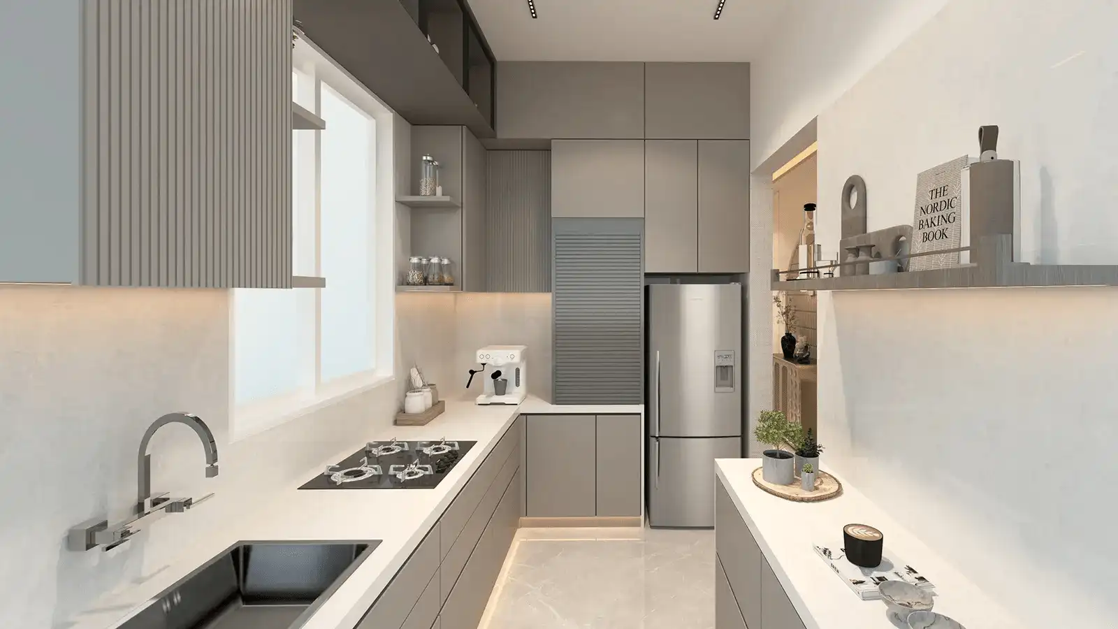 Kitchen - Godrej Aqua Vista Pune