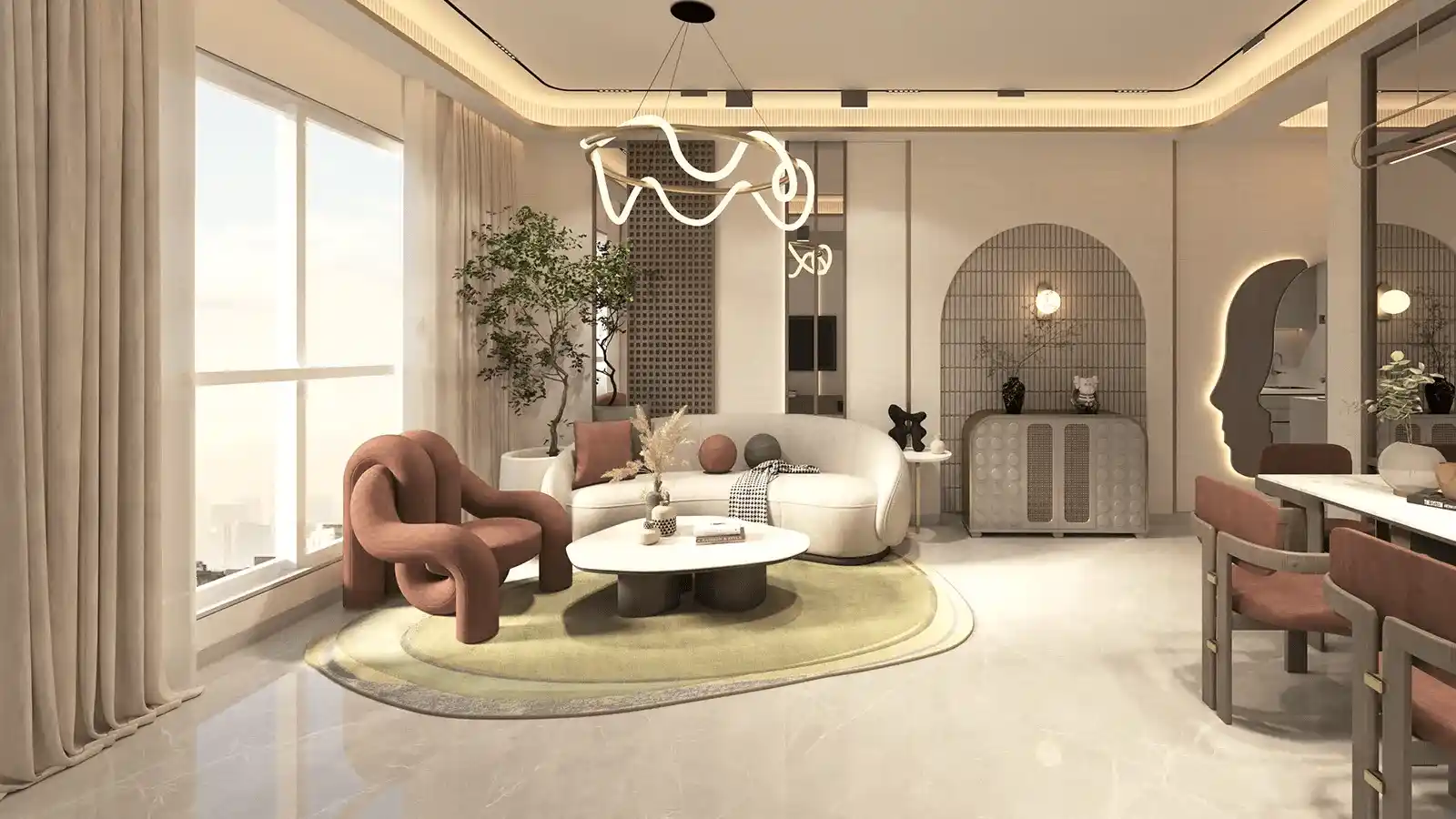 Godrej Ivara Living Room Design