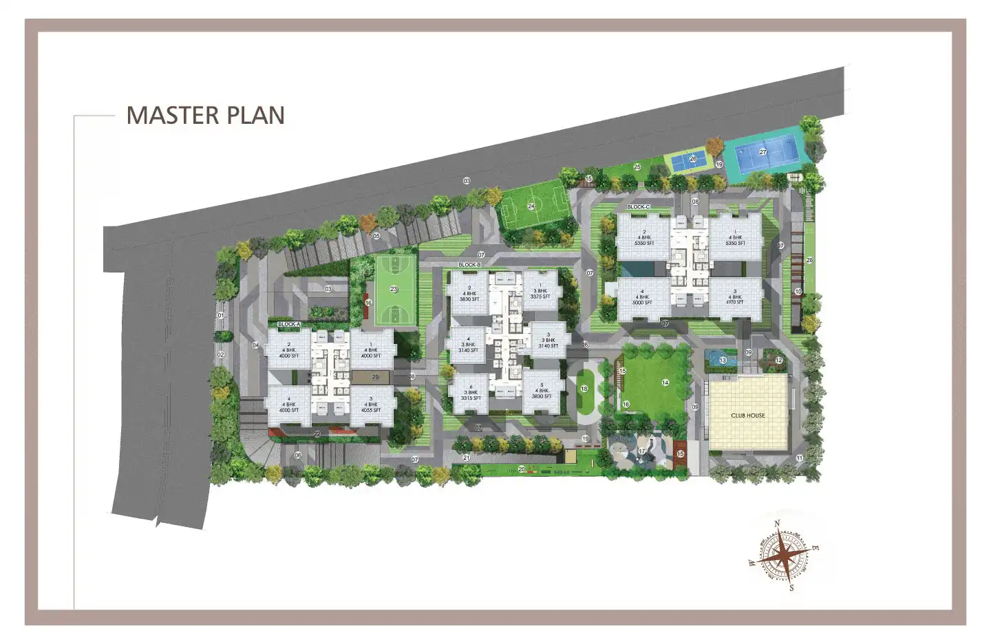 Godrej Ivara Master Plan Layout