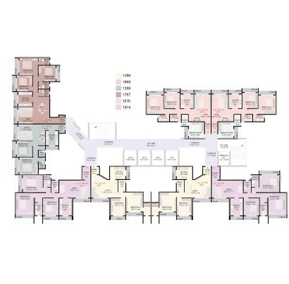 Godrej Koregaon Park 3 BHK floor plan